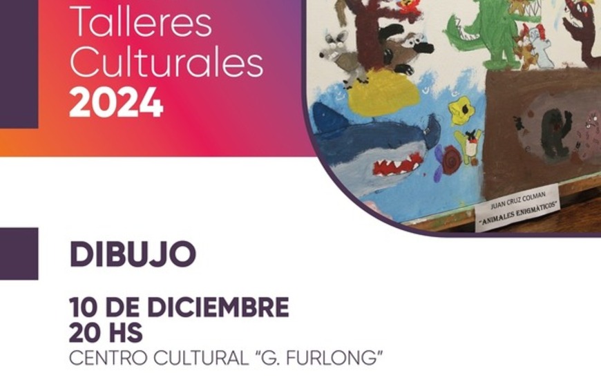 Imagen de Cierre de Talleres Culturales 2024: Dibujo