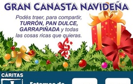 Imagen de Cáritas Arroyo Seco invita a colaborar con una Gran Canasta Navideña