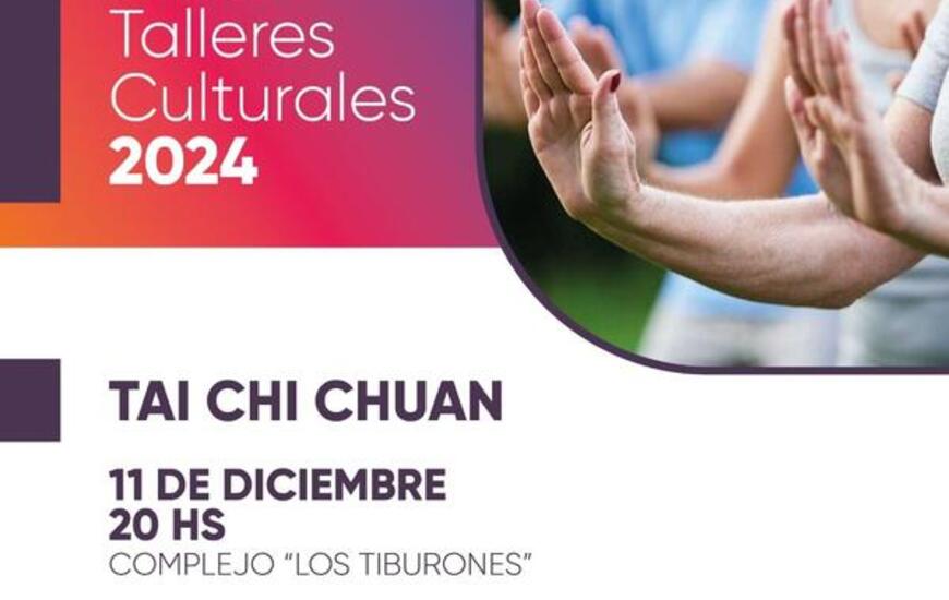 Imagen de Cierre de Talleres Culturales 2024: Tai Chi Chuan