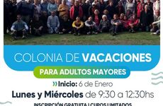 Imagen de Colonia para  Adultos Mayores