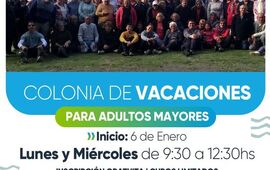 Imagen de Colonia para  Adultos Mayores