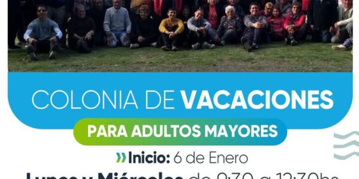 Imagen de Colonia para  Adultos Mayores