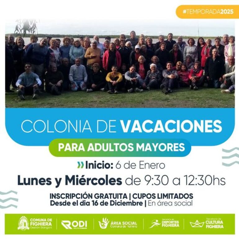 Imagen de Colonia para  Adultos Mayores