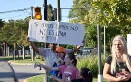 Imagen de Colgá tu distintivo azul y sumate a la concientización contra la pirotecnia