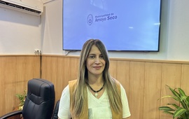 Imagen de Conferencia de Prensa de Celina Martini, Sec. de Gobierno.