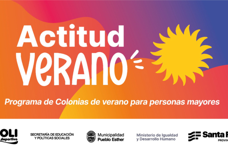 Imagen de Actitud Verano: colonia para adultos mayores