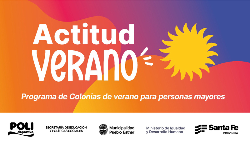 Imagen de Actitud Verano: colonia para adultos mayores