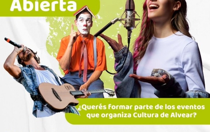 Imagen de Alvear lanza convocatoria para proyectos art&iacute;sticos