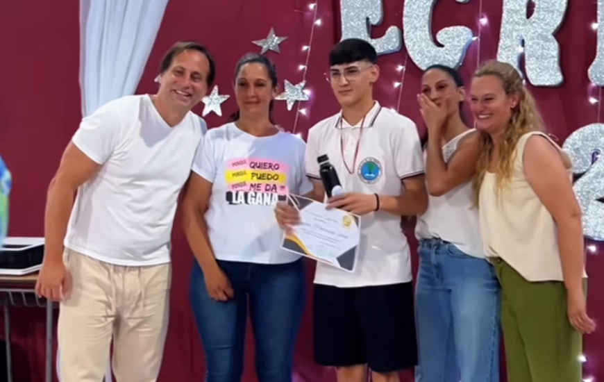 Imagen de Representantes de la Comuna participaron del Cierre de A&ntilde;o 2024 de la Escuela Primaria y Secundaria.