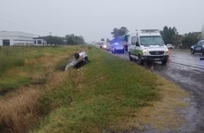 Imagen de Un hombre perdió la vida tras volcar con su vehículo en la ruta 18