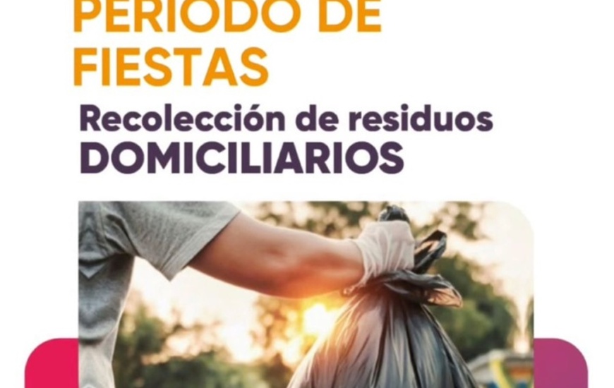 Imagen de Cronograma para recolecci&oacute;n de residuos con motivo de las fiestas