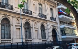 La sede rusa queda en Rodríguez Peña 1741, de la Ciudad Autónoma de Buenos Aires. (Google Maps)