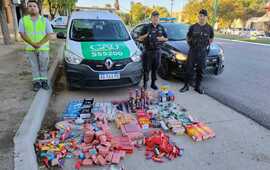 Imagen de Operativo de Nochebuena y Navidad en Pueblo Esther: controles, secuestros y asistencia m&eacute;dica