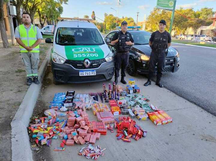 Imagen de Operativo de Nochebuena y Navidad en Pueblo Esther: controles, secuestros y asistencia médica