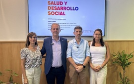 Imagen de Conferencia de Prensa de Mariano Athie, Secretario de Salud Publica.