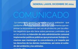 Imagen de General Lagos avanza hacia festejos inclusivos sin pirotecnia