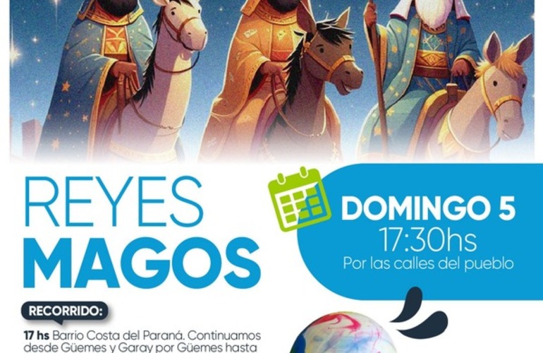 Imagen de Los Reyes Magos recorrerán Fighiera este domingo