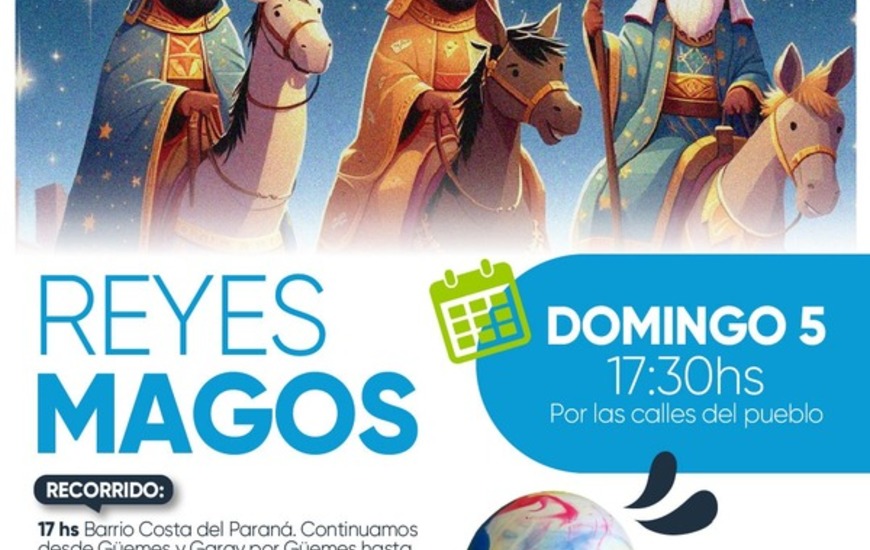 Imagen de Los Reyes Magos recorrer&aacute;n Fighiera este domingo