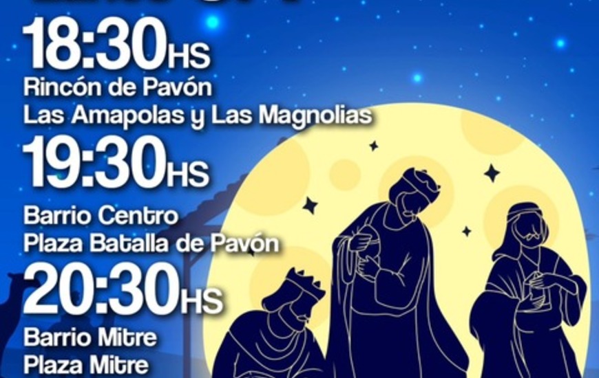 Imagen de Los Reyes Magos llenar&aacute;n de magia los barrios de Pav&oacute;n este 6 de enero