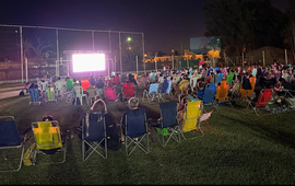 Imagen de Cine a la Reposera en Talleres.