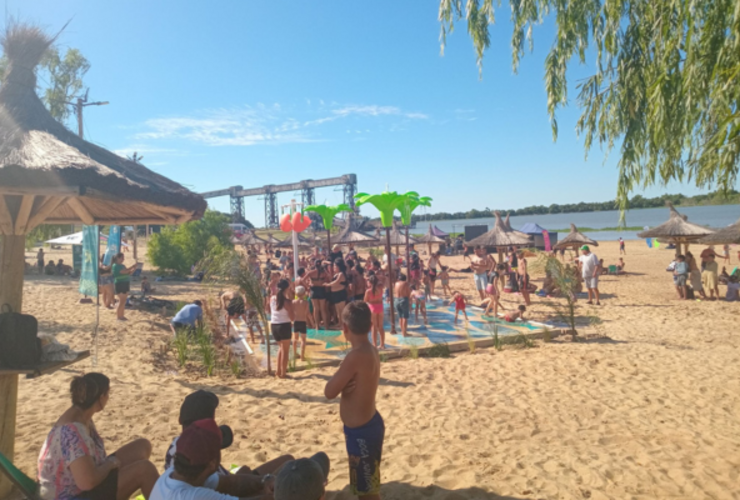 Imagen de La playa pública "Bucaré" renovó su esplendor