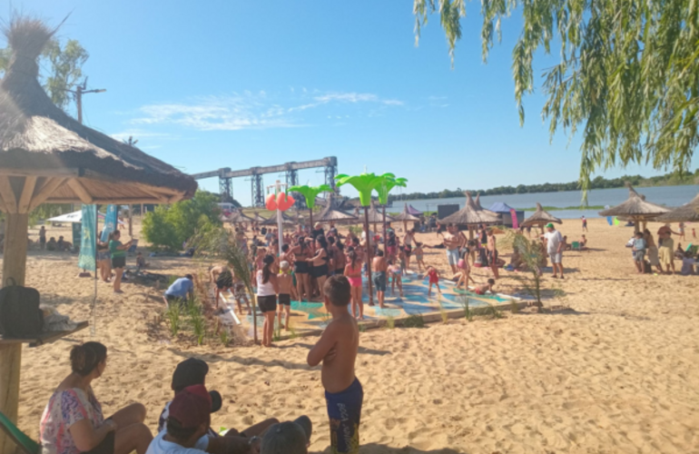 Imagen de La playa pública "Bucaré" renovó su esplendor