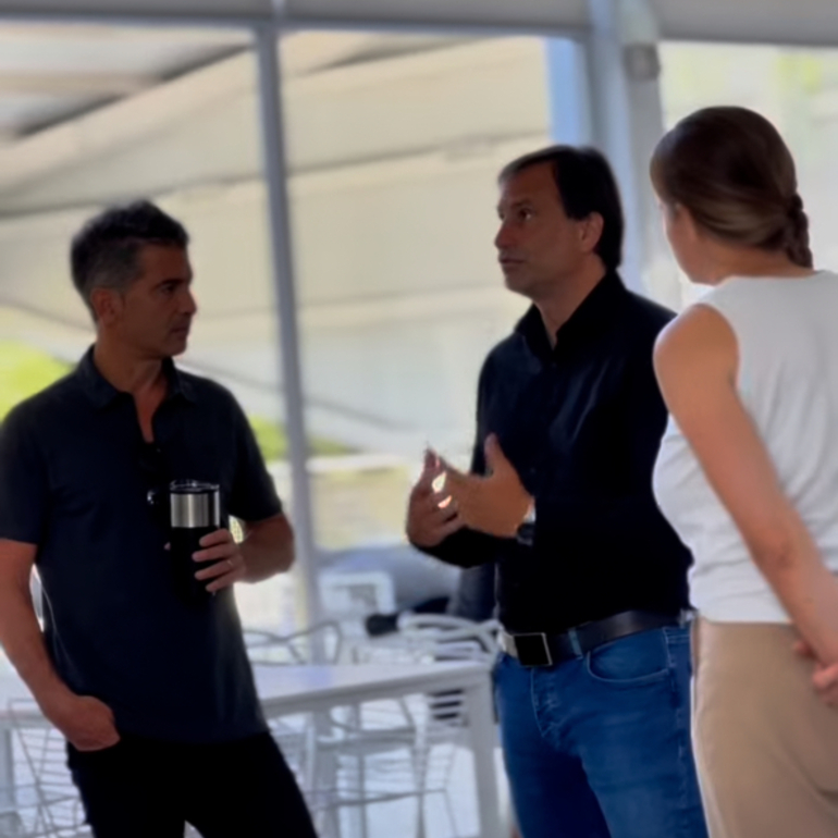 Imagen de Alejandro Larosa, Empresario y CEO con experiencia, visitó Tecnolagos.