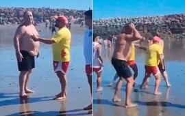 Echaron a dos guardavidas que se trenzaron a golpes con un hombre que viaj&oacute; a veranear a Rawson.