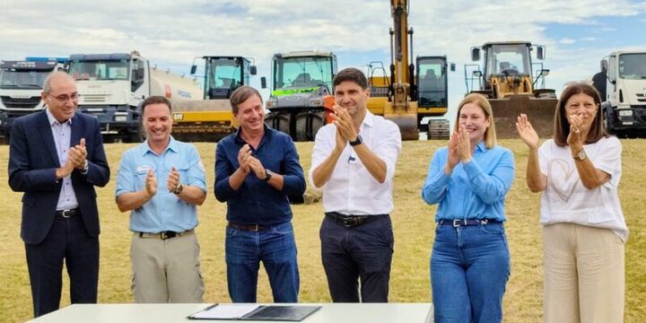 Imagen de Autopista Rosario-Santa Fe: Provincia puso en marcha la obra del tercer carril