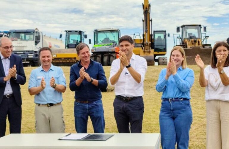 Imagen de Autopista Rosario-Santa Fe: Provincia puso en marcha la obra del tercer carril