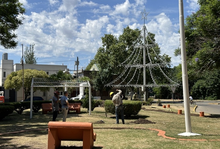 Imagen de Inició la obra del Paseo Sanmartiniano.