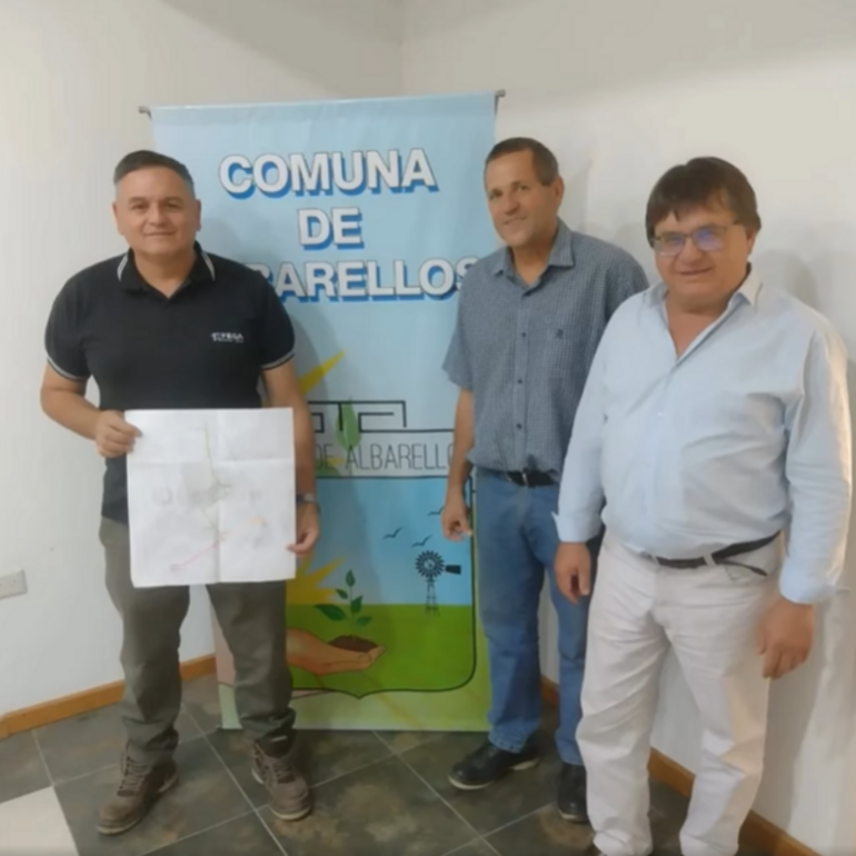 Imagen de Albarellos avanza hacia un gasoducto histórico para su comunidad