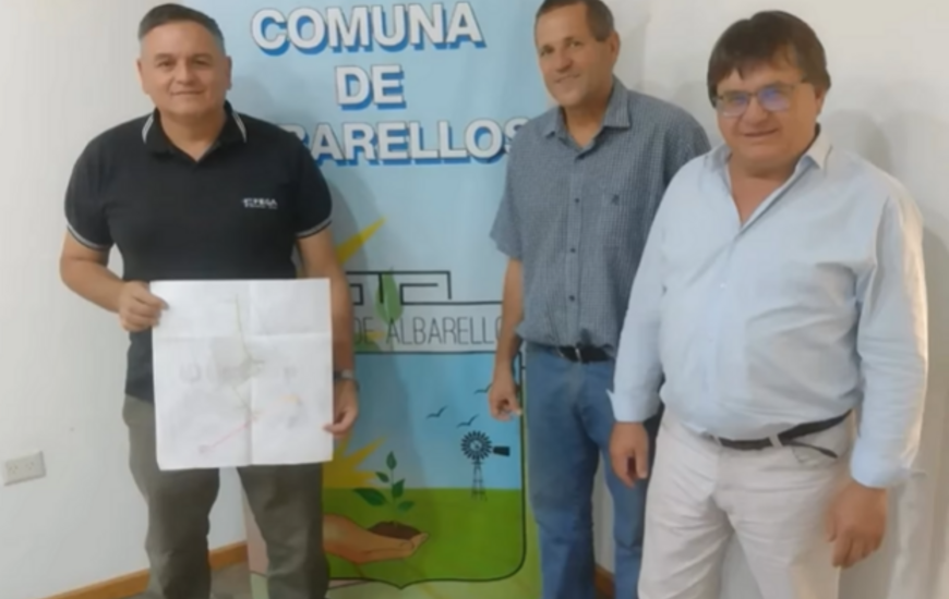 Imagen de Albarellos avanza hacia un gasoducto hist&oacute;rico para su comunidad