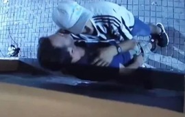 Los delincuentes fueron filmados cuando intentaban robar en un local en zona sur