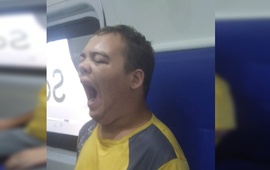 La foto de Rodrigo que hizo llegar su papá tras el reencuentro.