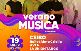 Imagen de Segunda edición de "Verano con Música" en el Anfiteatro Municipal