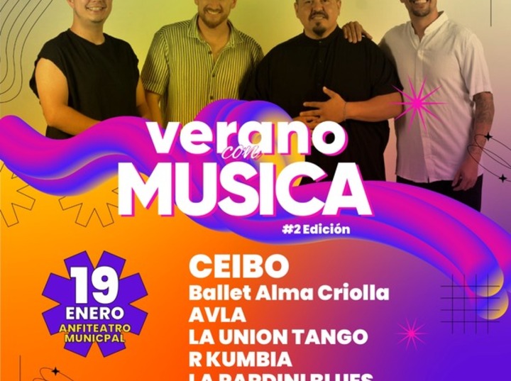 Imagen de Segunda edición de "Verano con Música" en el Anfiteatro Municipal