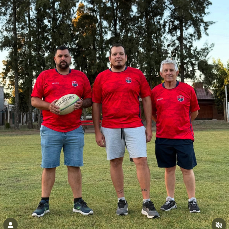 Imagen de El rugby de Talleres sigue con el staff de Arébalo, Tisone y Ciarniello como Cuerpo Técnico en 1era División.