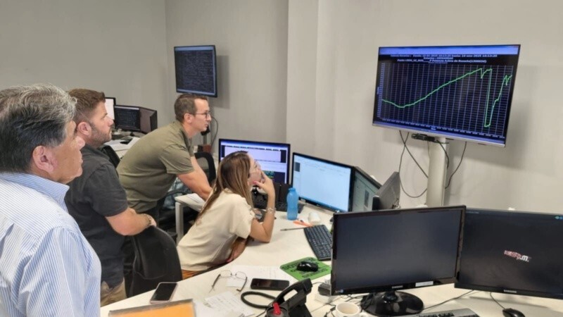 Desde el Centro de Monitoreo aseguran que los avisos no dieron tiempo para maniobras. (Gobernaci&oacute;n)