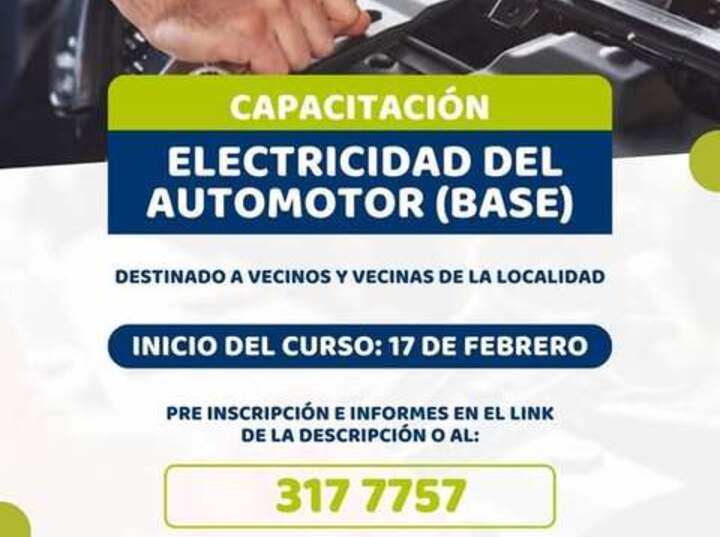 Imagen de Capacitación en Electricidad del Automotor en Alvear