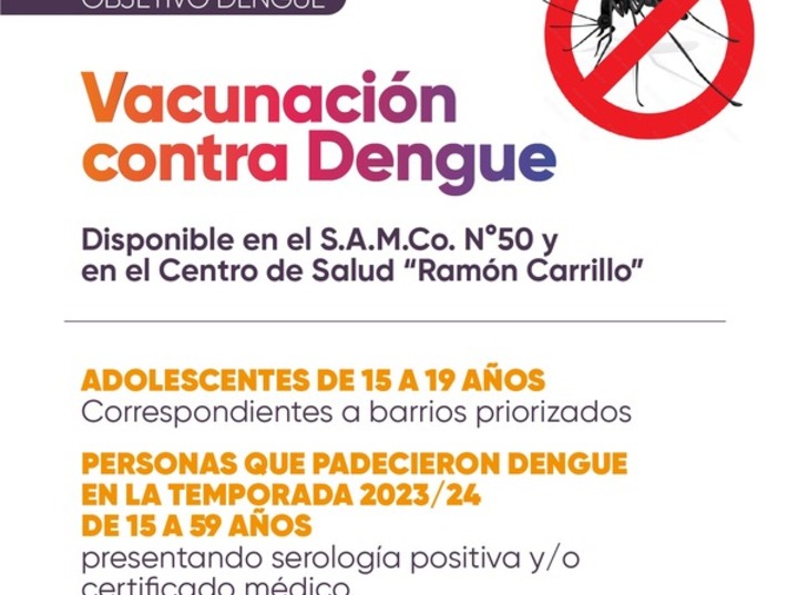 Imagen de Vacunación en el Hospital N°50 y en el Centro de Salud