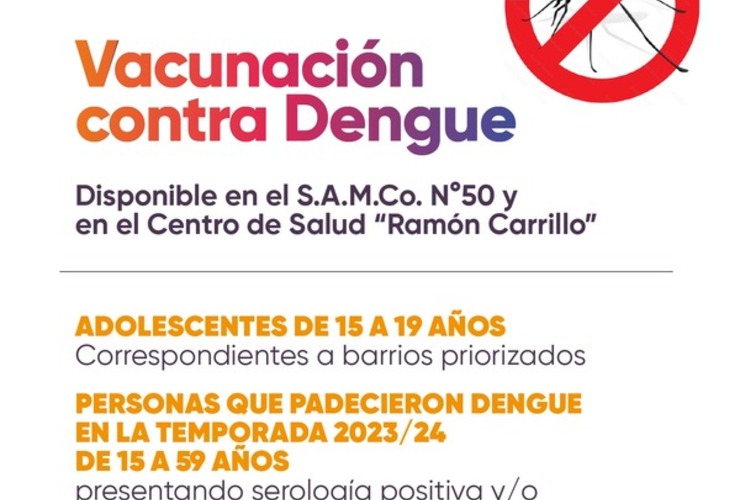 Imagen de Vacunación en el Hospital N°50 y en el Centro de Salud