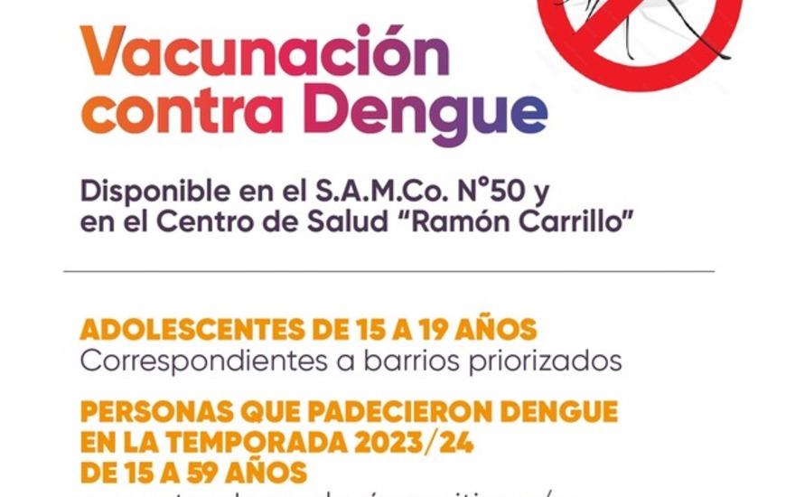 Imagen de Vacunación en el Hospital N°50 y en el Centro de Salud