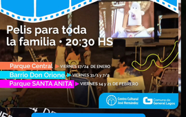 Imagen de El viernes 24/01, Cine a la Reposera en el Parque Central.