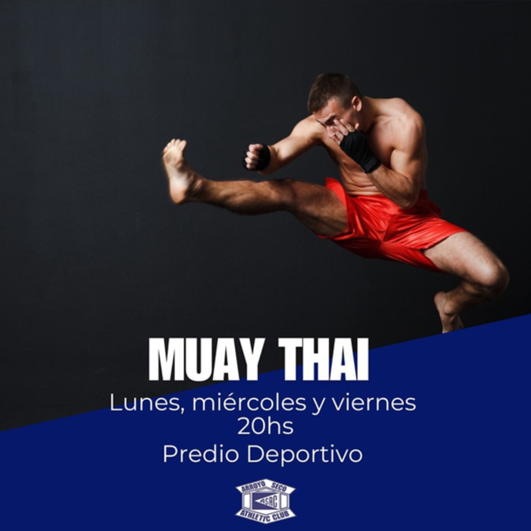 Imagen de A.S.A.C. incorporará Muay Thai a partir de Febrero.