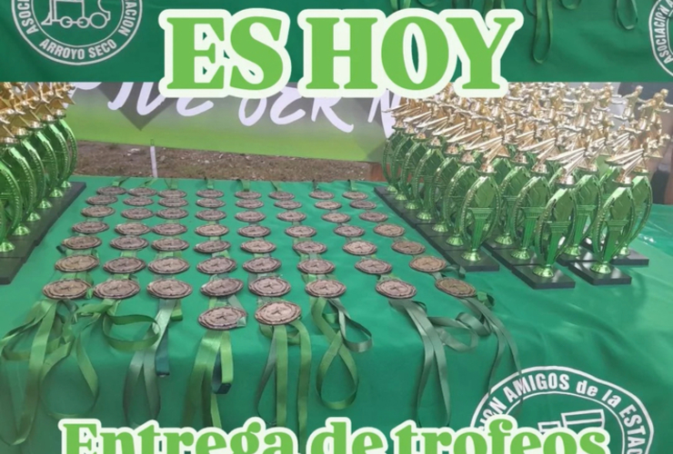 Imagen de Hoy, Entrega de Trofeos de Los Amigos de la Estación.