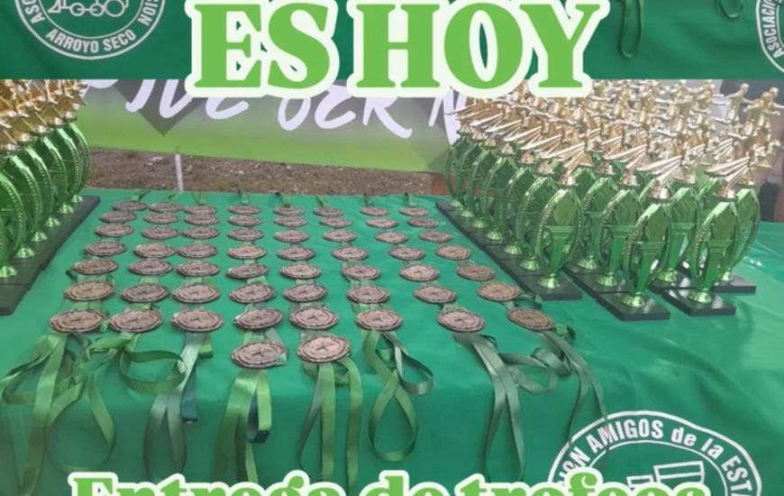 Imagen de Hoy, Entrega de Trofeos de Los Amigos de la Estaci&oacute;n.