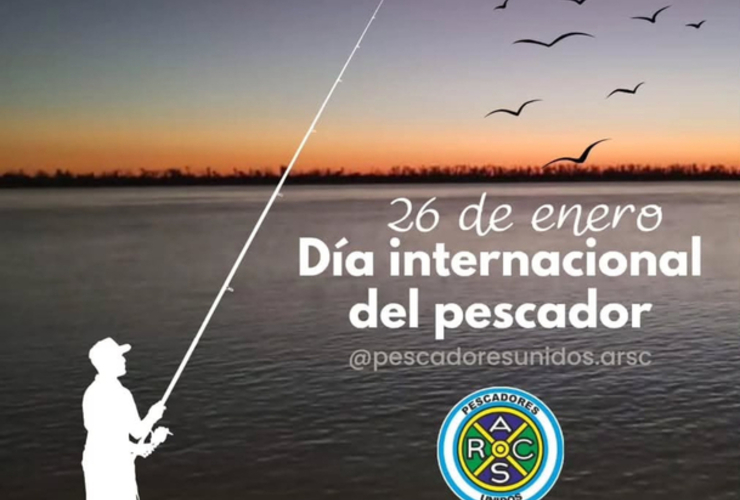 Imagen de El Rowing Club, saludó a los Pescadores de la institución por el 'Día Internacional del Pescador'.