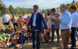 Junto al intendente Daniel Tonelli y demás funcionarios, recorrieron la Escuela de Verano que se desarrolla en Central.