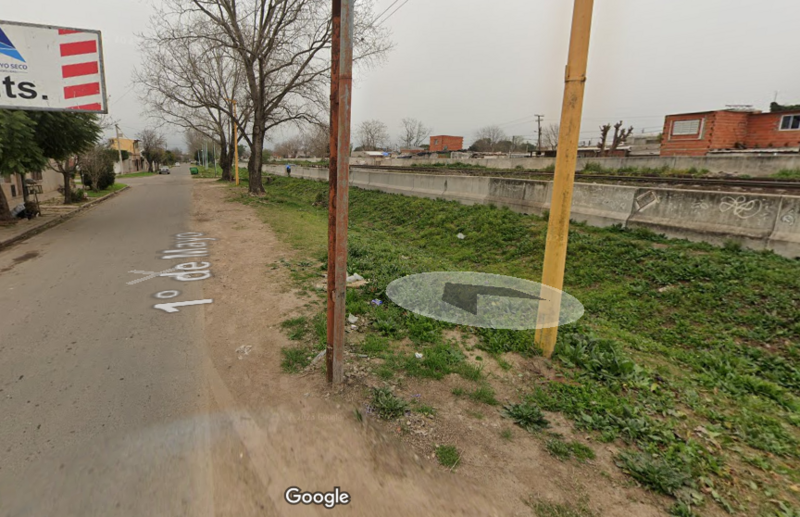 La zona aproximada donde ocurri&oacute; el hecho. Foto: Google Maps